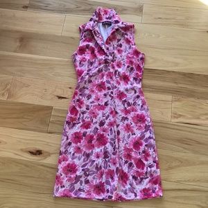 Pink Floral Dress